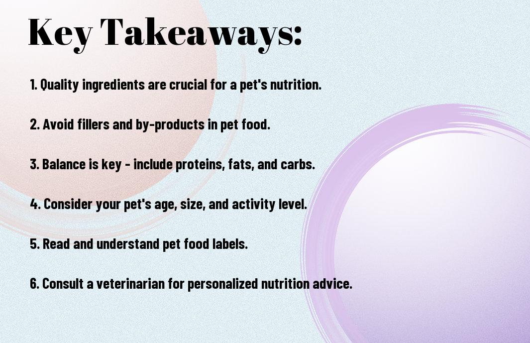 The Ultimate Guide To Understanding Pet Nutrition And Food Choices