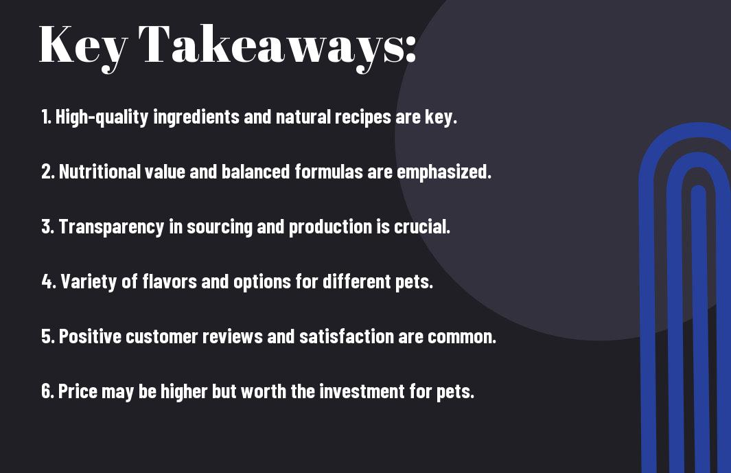 A Comprehensive Breakdown Of 5-Star Rated Pet Food Brands