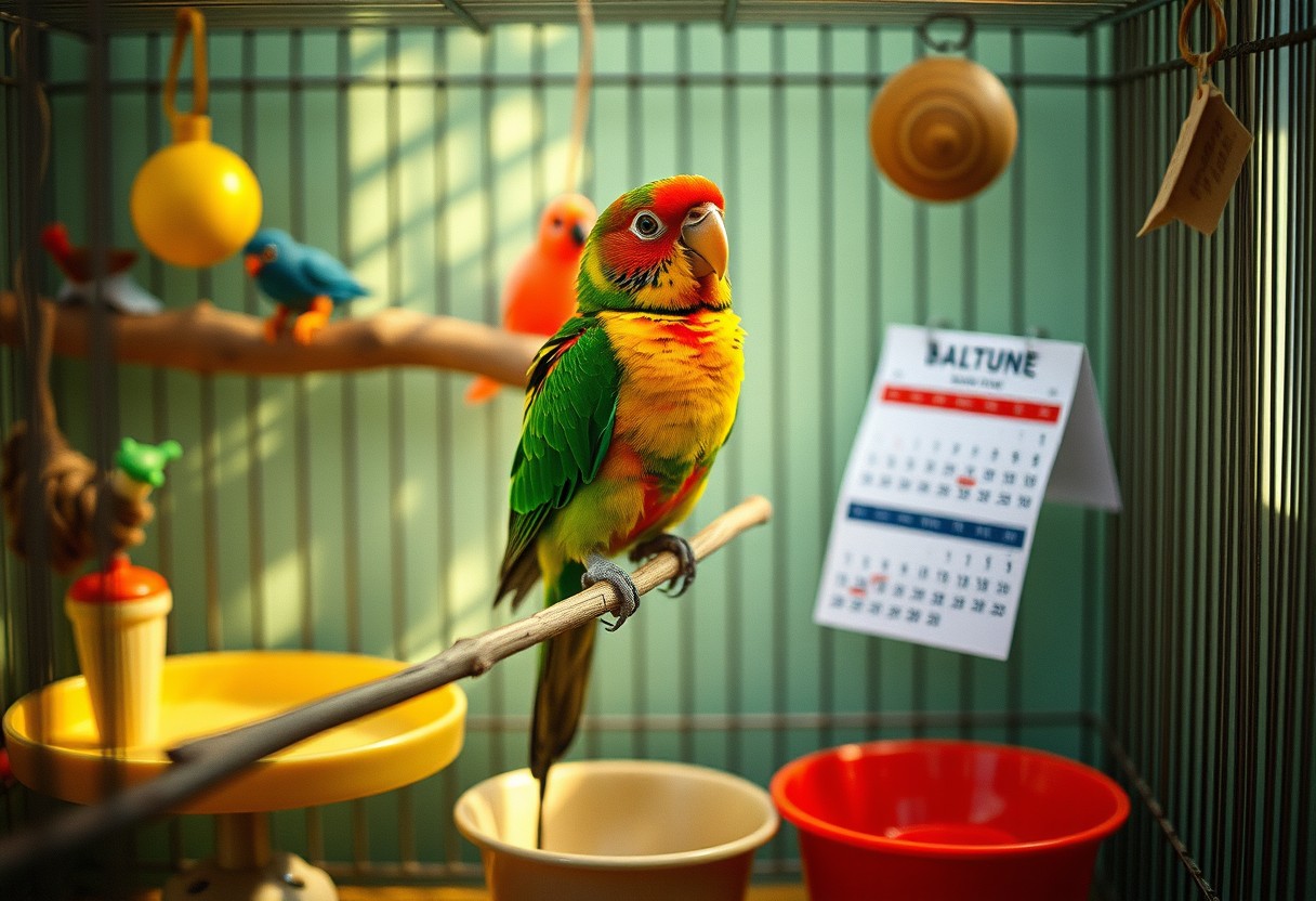 How to Create a Routine for Your Pet Bird