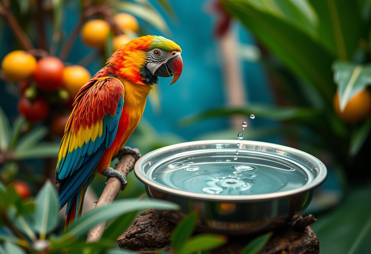 The Importance of Water in Your Bird's Diet