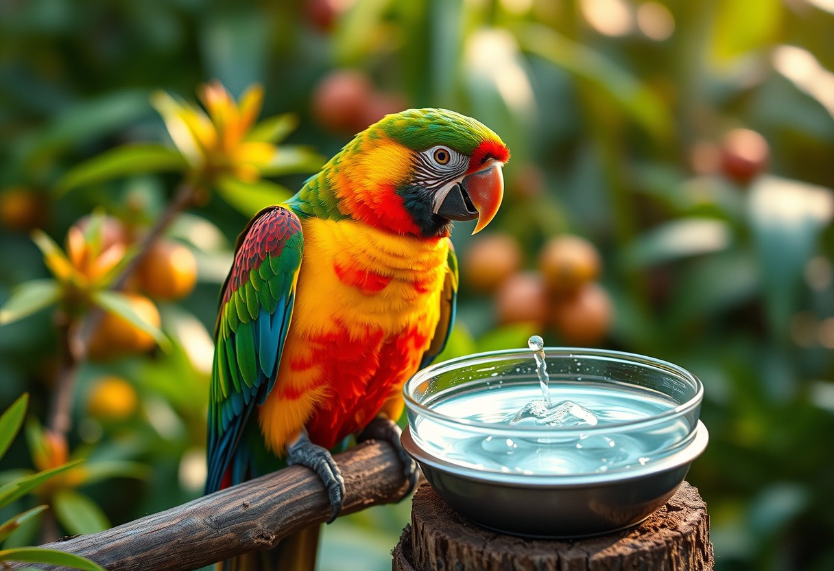 The Importance of Water in Your Bird's Diet