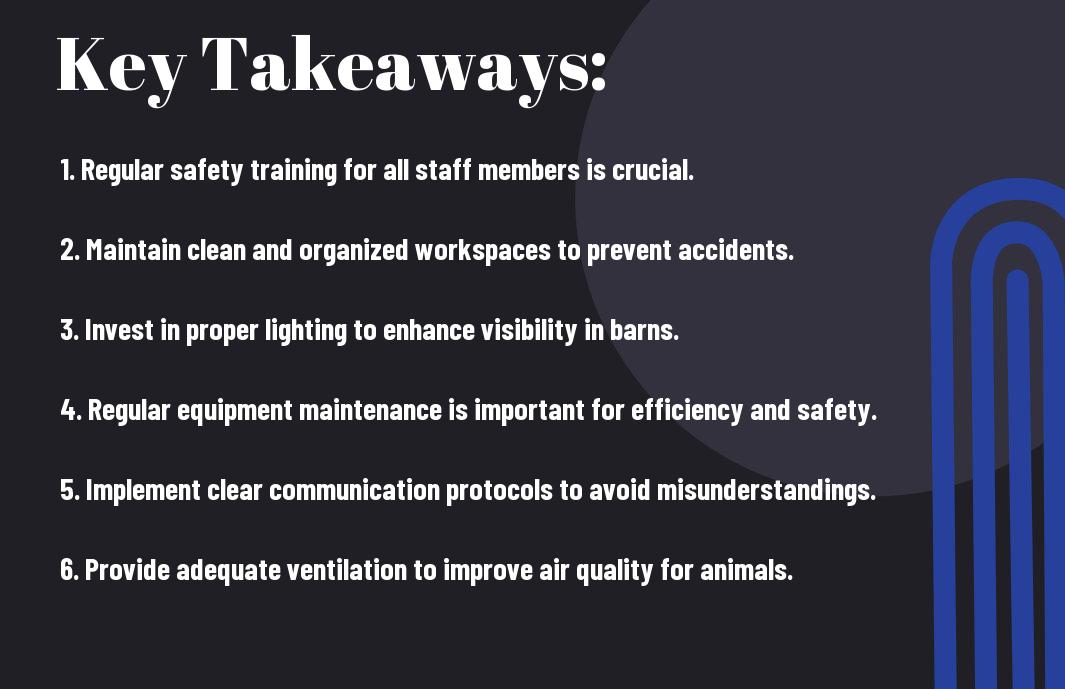 Strategies for Improving Barn Safety and Efficiency