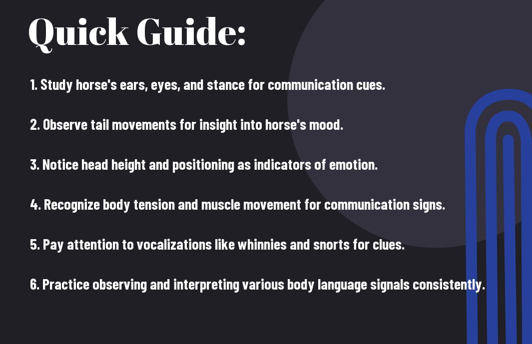 Understanding Equine Body Language - A Detailed Guide