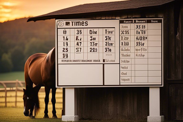 How to Develop an Effective Feeding Schedule for Your Horse