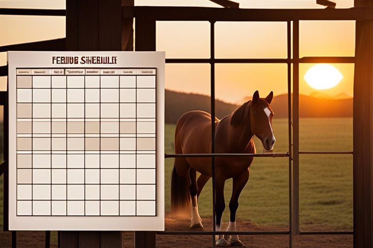 How to Develop an Effective Feeding Schedule for Your Horse