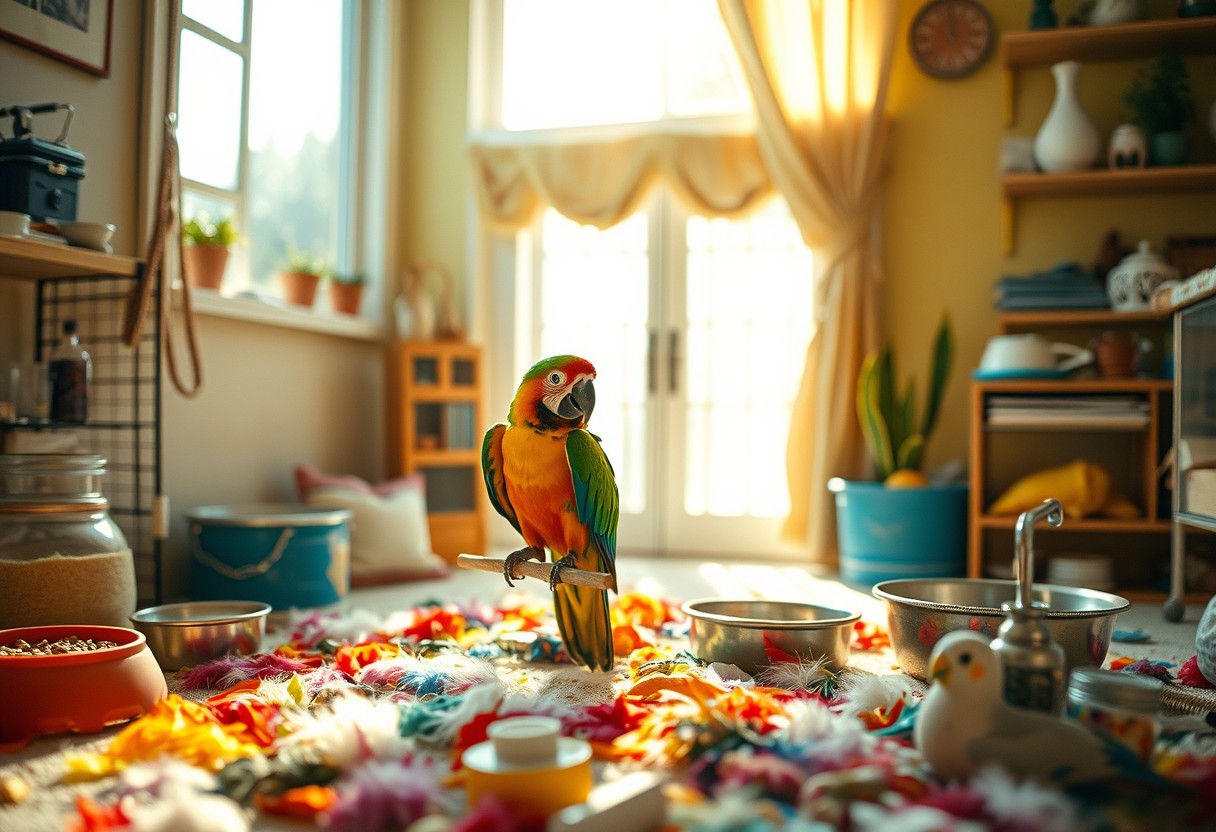 How to Help Your Bird Through Molting Season