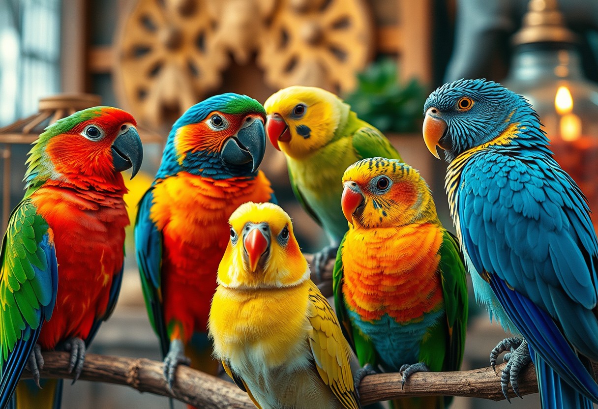 The History and Origins of Popular Pet Bird Species