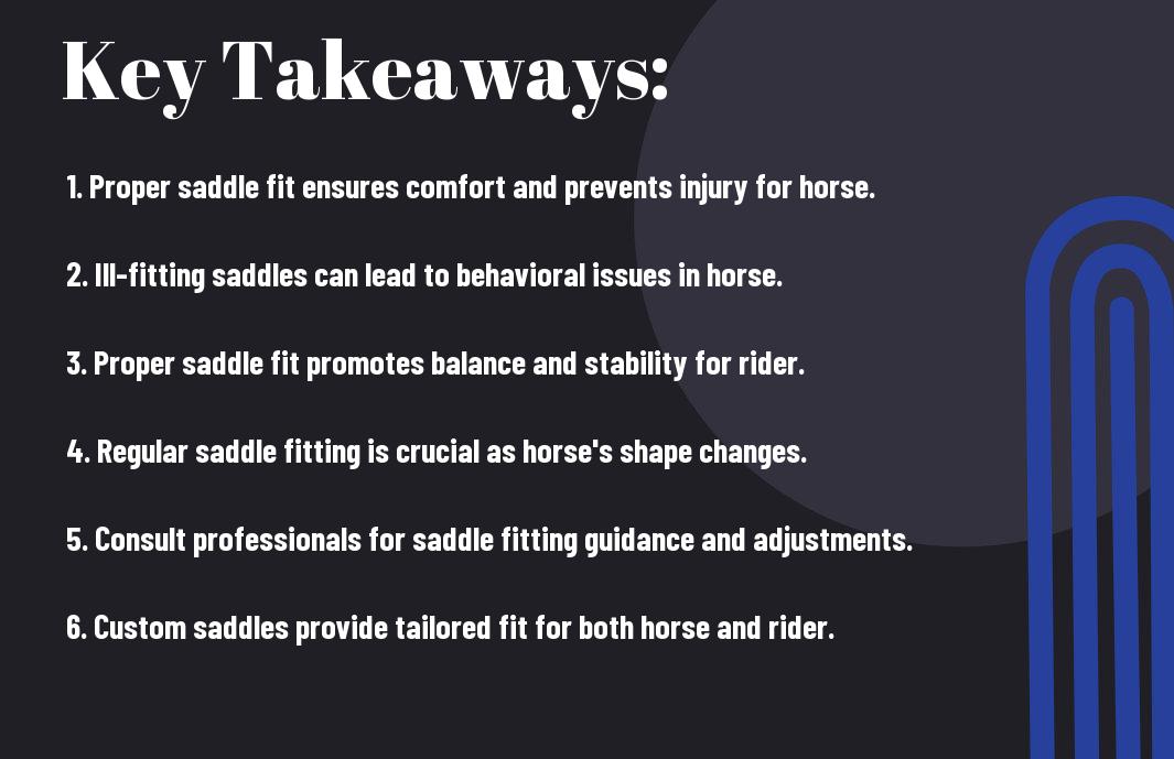 The Importance of Saddle Fit for Horse and Rider