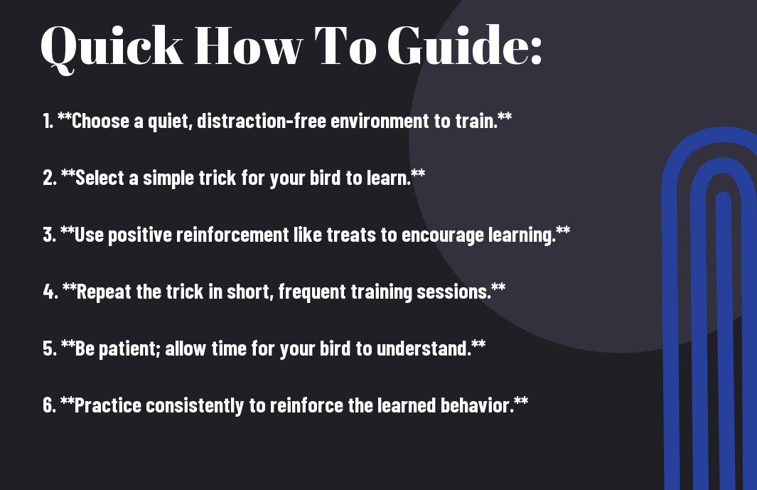 How to Teach Your Bird New Tricks - Step-by-Step Guide