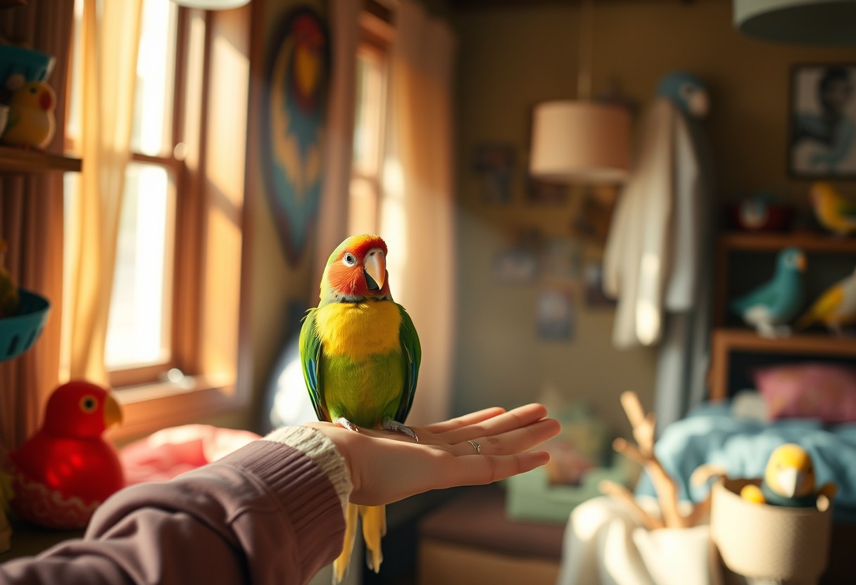 Building a Bond with Your Pet Bird - Trust and Affection