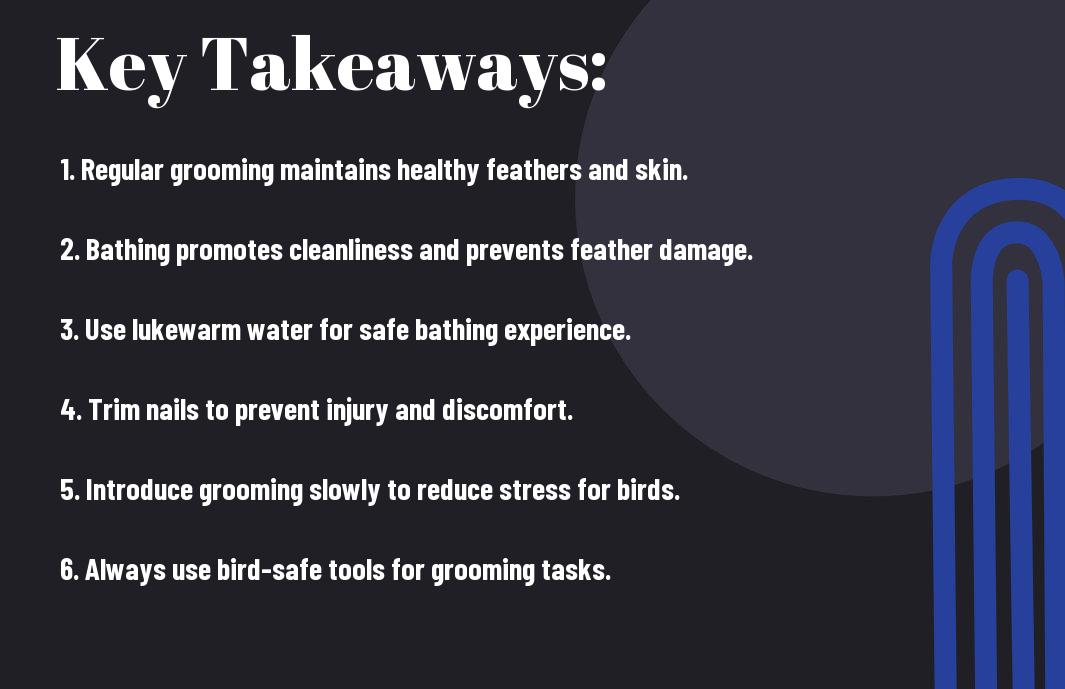 Essential Bird Care - Grooming, Bathing, and Nail Clipping