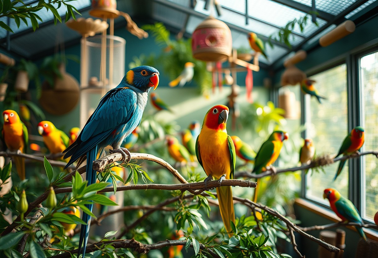 The Benefits of a Social Environment for Birds