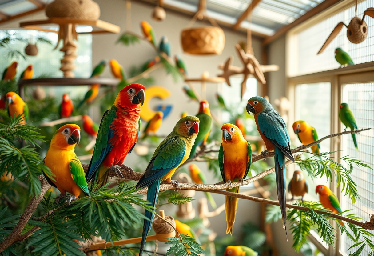 The Benefits of a Social Environment for Birds