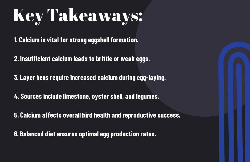 The Role of Calcium in Bird Egg Production