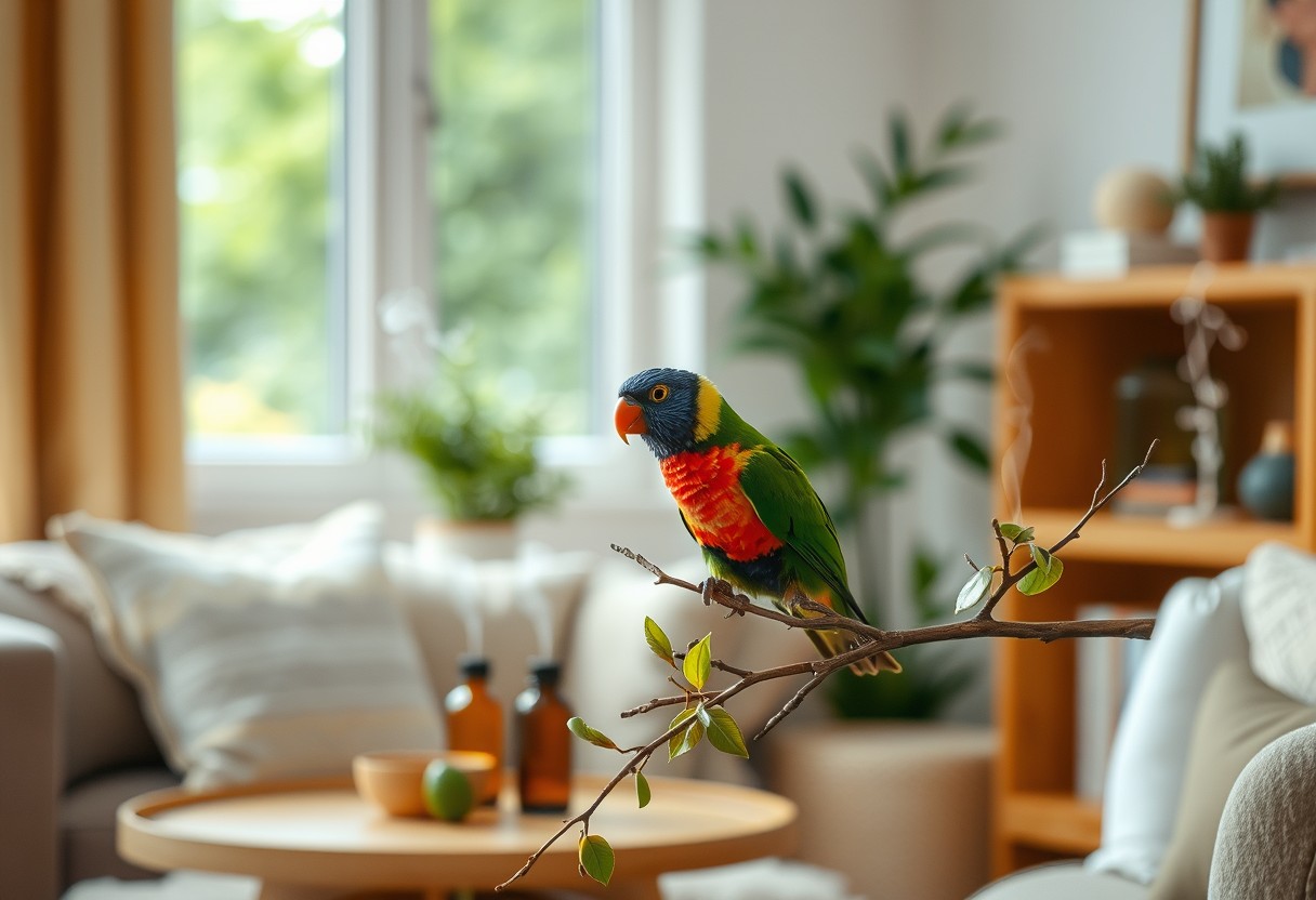 The Benefits of Aromatherapy for Birds