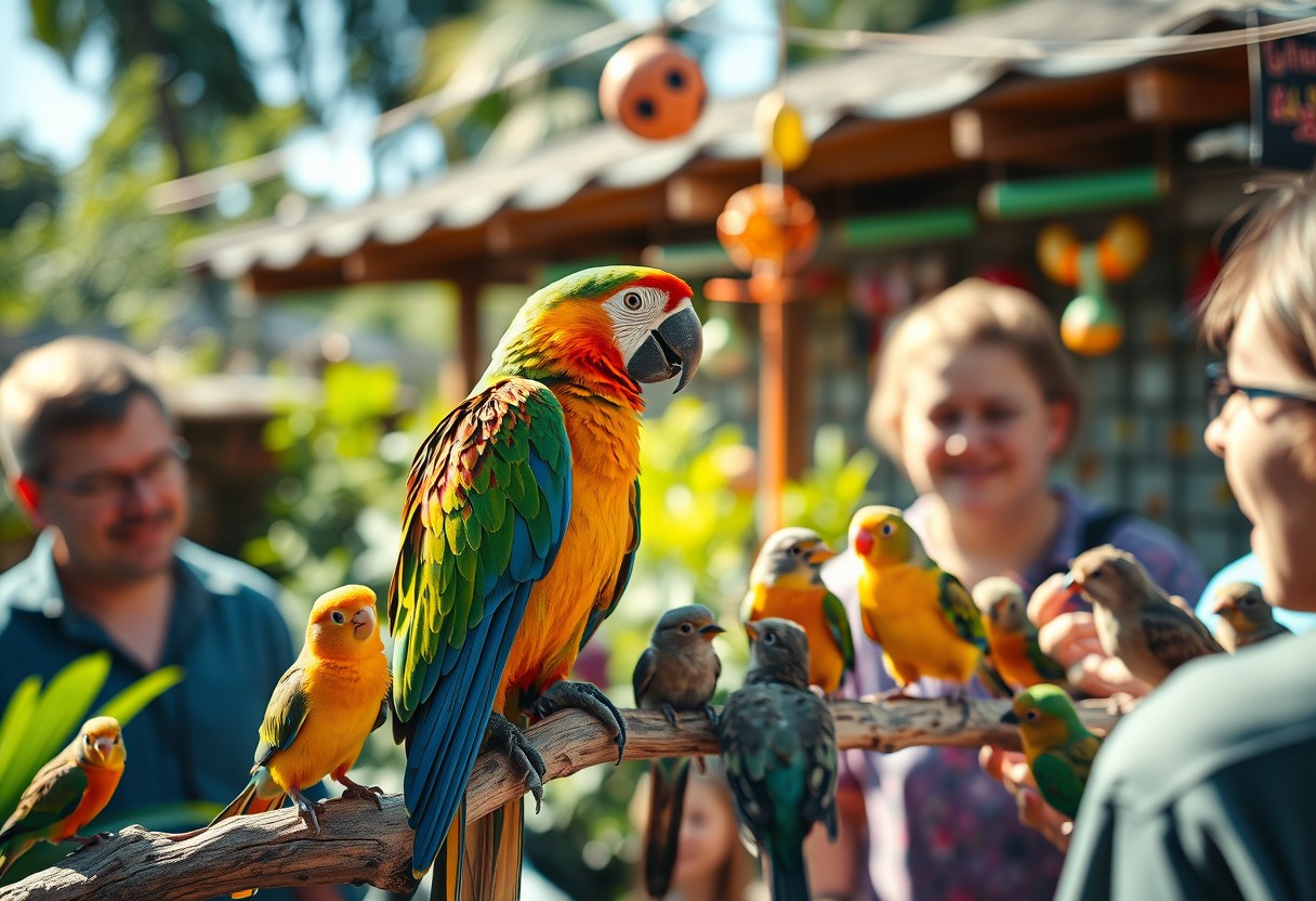 The Benefits of Socialization for Birds