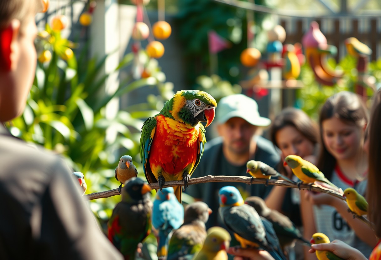 The Benefits of Socialization for Birds