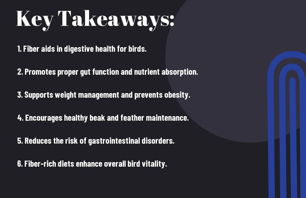 The Role of Fiber in Bird Health