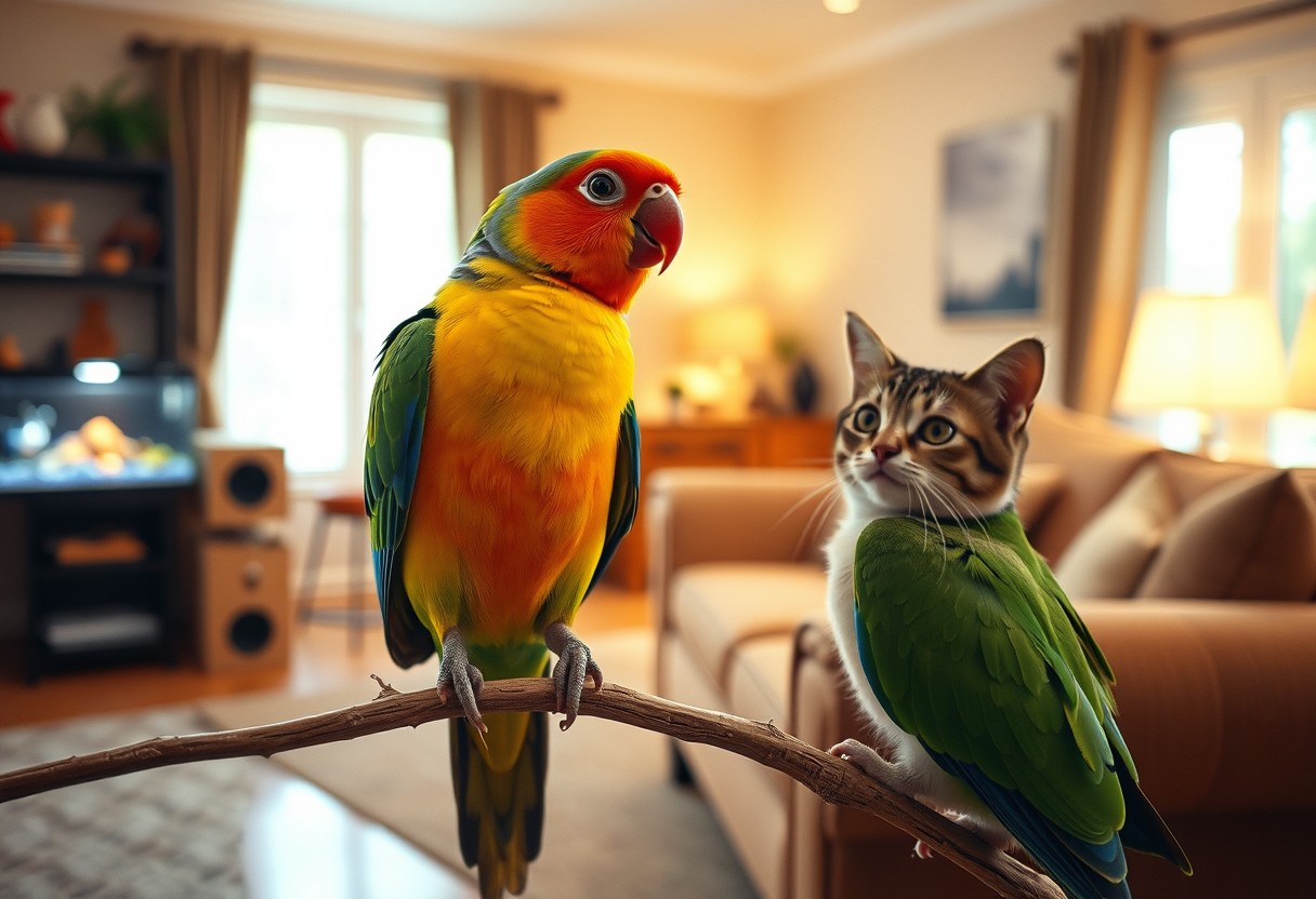 How to Manage a Bird That’s Afraid of Other Pets