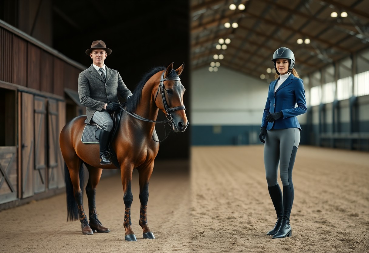 Traditional vs. Modern - The Evolution of Riding Attire Through the Decades