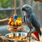 The Role of Foraging Toys in Parrot Behavioral Health