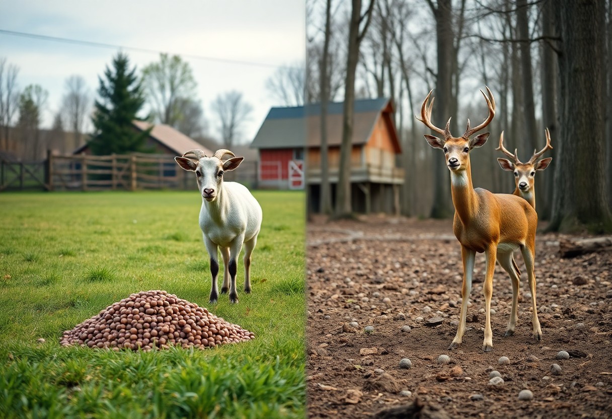 Differentiating Goats and Deer - A Guide for Property Owners