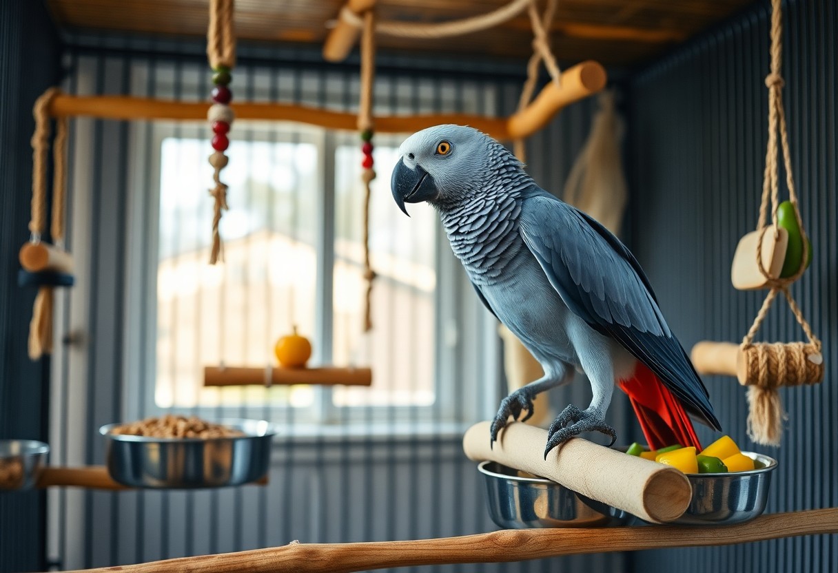 Preventing Feather Plucking in Parrots - Environmental and Dietary Fixes
