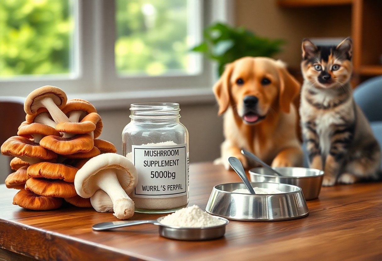 Functional Fungi - Using Turkey Tail and Lion's Mane Mushrooms for Pet Immunity